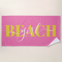 Moderne Typografie-Skript rosa gelbe Strandziffer