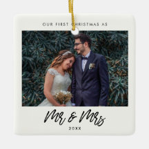 Moderne Typografie Unsere ersten Weihnachten als M