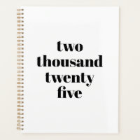 Moderne Typografie Weißschwarz Sonderjahrestext