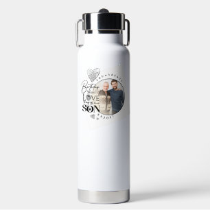 Moderne Typografie zum Geburtstag des Sohnes, Enke Trinkflasche