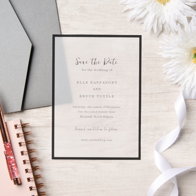 Moderne typografische minimalistische Hochzeit - T (Hochzeit)