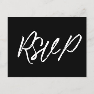 Moderne typografische UAWG Postkarte