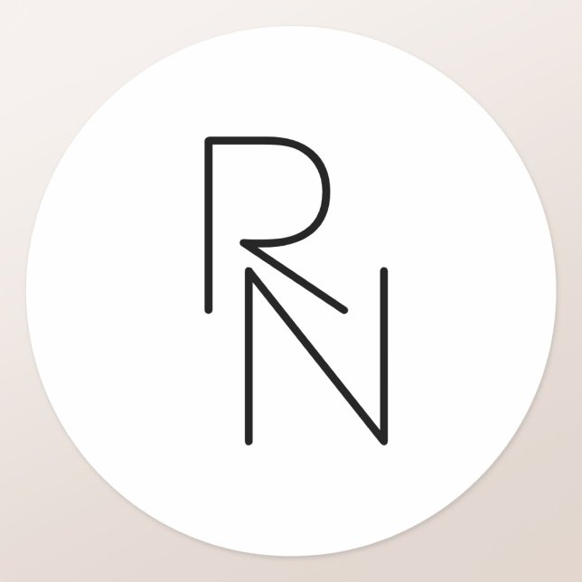 Moderne Überschneidungsinitiativen Runder Aufkleber (Von Creator hochgeladen)