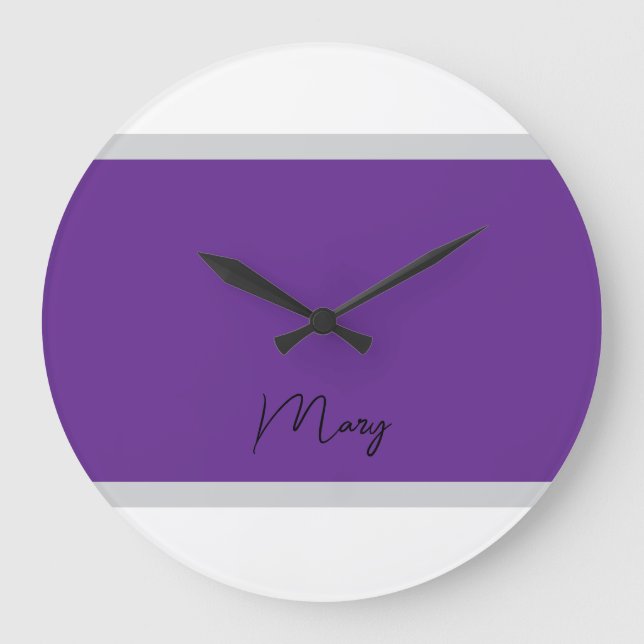 Moderne Uhr (Vorderseite)