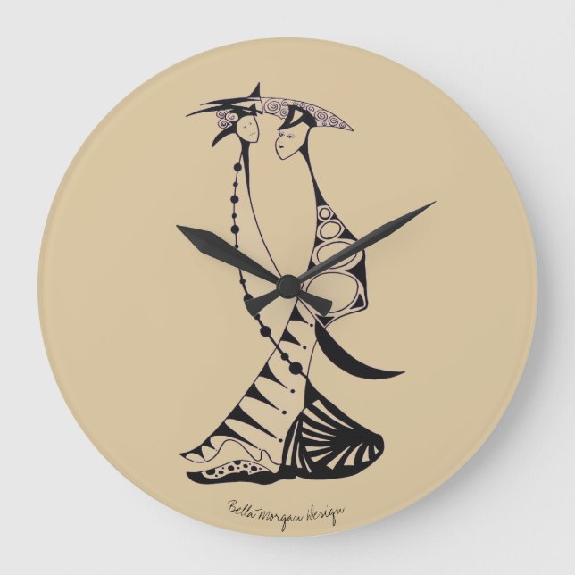 Moderne Uhr (Vorderseite)