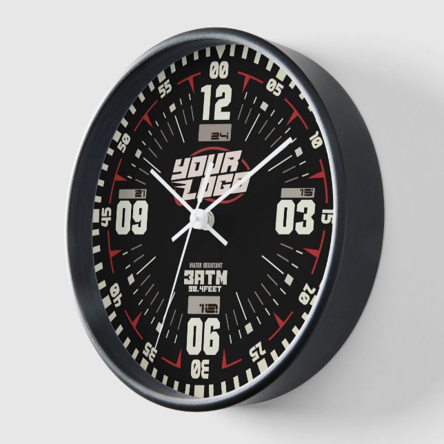 Moderne Uhr für Sportmilitärisch-Taktik (Winkel)