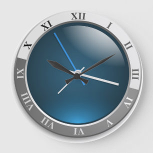 moderne Uhr, Wanduhren, industrielle Uhr