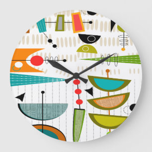 Moderne Uhrenhalle aus dem Mittelalter 35 Große Wanduhr