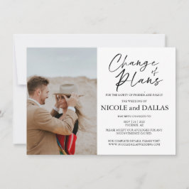 Moderne Umschulung des geplanten Hochzeitwechsels