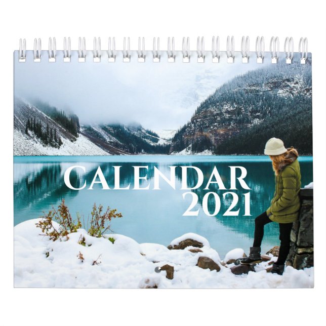 Moderne und einfache Big Fotos 2021 Kalender (Titelbild)