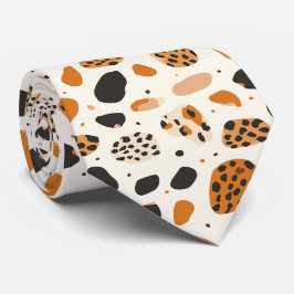 Moderne und farbenfrohe Animal Print Neck Tie Krawatte