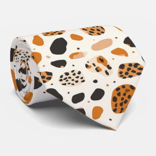 Moderne und farbenfrohe Animal Print Neck Tie Krawatte
