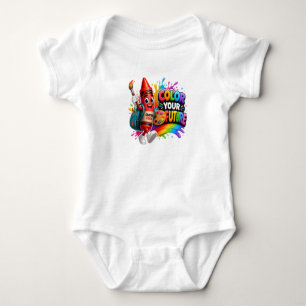 Moderne und inspirierende Kinderbekleidung, die Baby Strampler