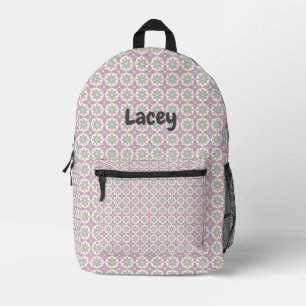 Moderne und Niedliche Abstrakte geometrische Muste Bedruckter Rucksack