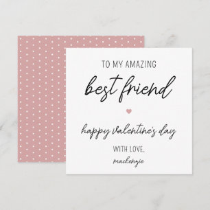 Moderne und Niedliche Valentintagskarte für Freund Karte