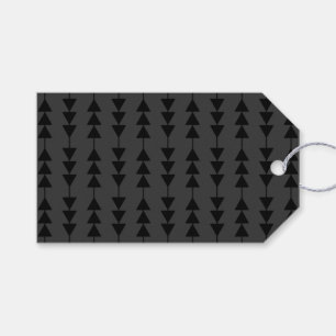 Moderne und stilvolle Black Hanging Dreiecke auf S Geschenkanhänger
