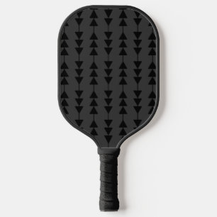 Moderne und stilvolle Black Hanging Dreiecke auf S Pickleball Schläger