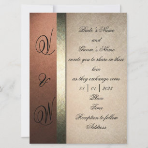 Moderne und stilvolle Einladungen für Hochzeiten