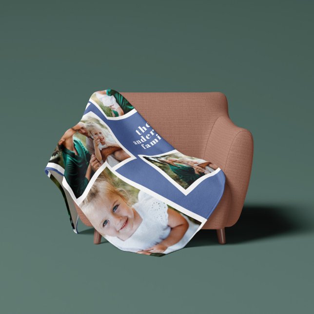 Moderne und stilvolle MultiFoto-Wohngestaltung bla Fleecedecke (Von Creator hochgeladen)