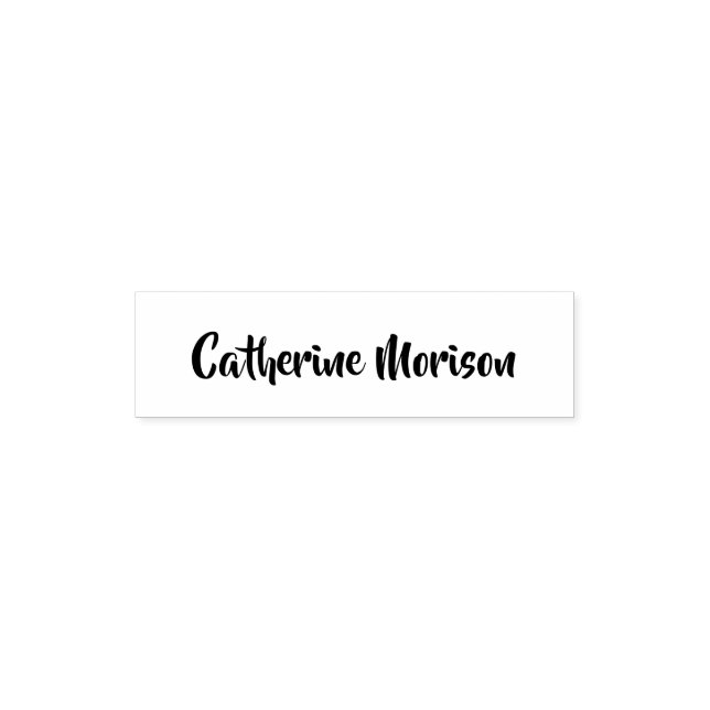 Moderne und stilvolle Unterschrift Permastempel (Design)