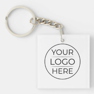 Moderne Unternehmenslogo-Branding Schlüsselanhänger