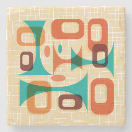 Moderne Untersetzer des mittleren Jahrhunderts für