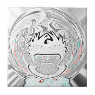 Moderne urbane aschgraue Flora Abstract Pattern Ar Fliese