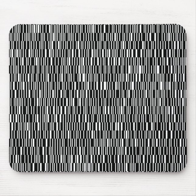 Moderne, urbane, zeitgenössische geometrische Must Mousepad (Vorne)