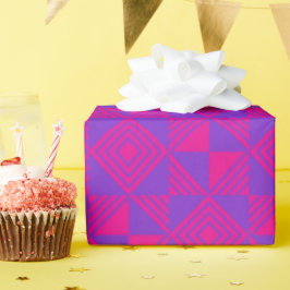 Moderne Urgeometrische Liebe Vatertag Geschenkpapier