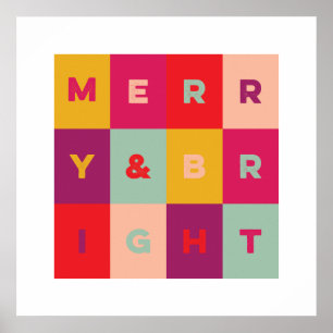 Moderne Urlaubskunst Meran und Helle Print Poster