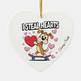 Moderne Valentine-Ornamente für Girlfriend-Geschen Keramik Ornament