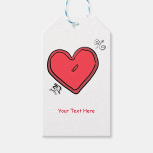 Moderne Valentinsgrüße mit Pfeil und Herz Chic Par Geschenkanhänger