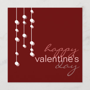 Moderne Valentinstag-Party Einladung