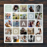 Moderne Vater Foto Collage Vatertagsfamilie Liebe Puzzle<br><div class="desc">Wir Liebe dich,  Vater! Modernes Foto-Collage-Design mit 20 beliebten Fotos aus der Familie - und eine individuelle Botschaft in einem modernen,  trendigen,  gedämpften Erden-Hintergrund. Ein wundervolles Geschenk für den Sake!</div>