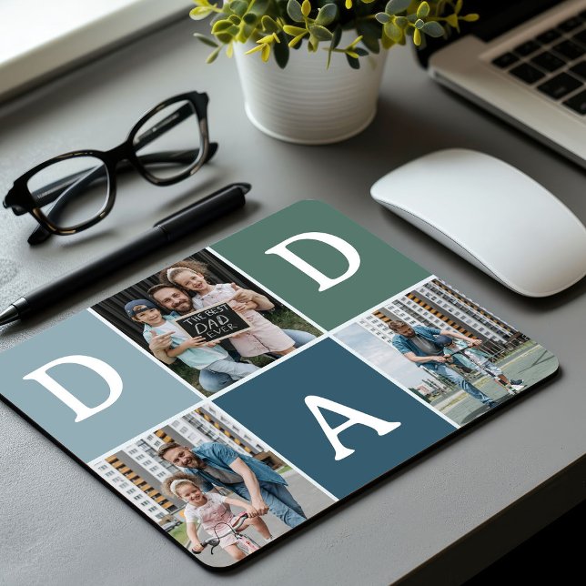 Moderne 'VATI' 3-Foto-Geschenk Mousepad (Von Creator hochgeladen)
