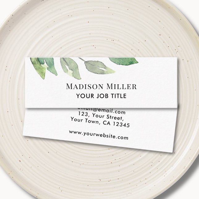 Moderne Vegetation Mini Visitenkarte (Von Creator hochgeladen)
