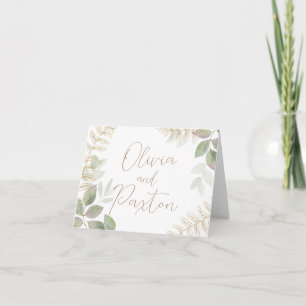 Moderne Vegetation mit Gold