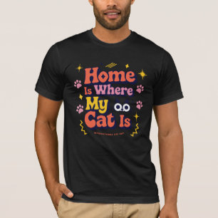 Moderne Vektor-T-Shirt-Gestaltung zum Katzen-Tag T-Shirt