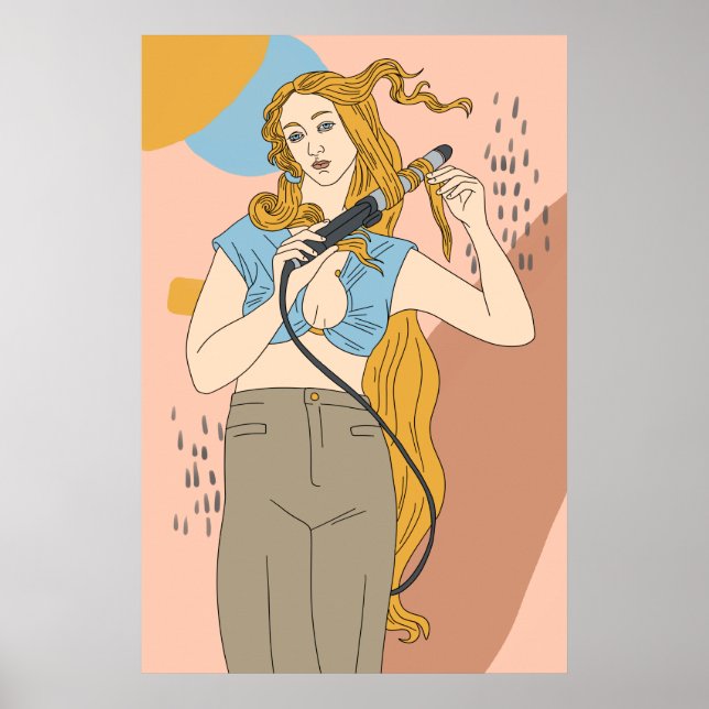 Moderne Venus Poster (Vorne)