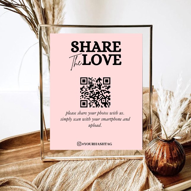 Moderne Verwendung des QR-Codes für die Liebe in R Poster (Von Creator hochgeladen)