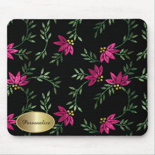 Moderne Viktorianische Blumen   Personalisieren Mousepad