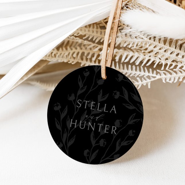 Moderne Viktorianische Elegante Grüne Geschenkanhänger (Von Creator hochgeladen)