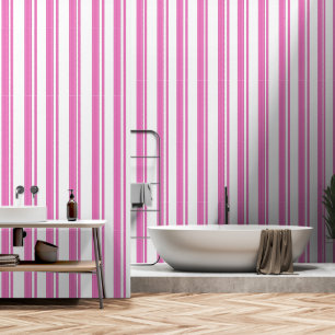 moderne, Vintag rosa abstrakte Linien Tapete