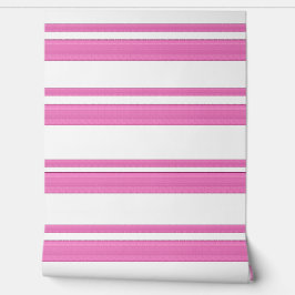 moderne Vintag rosa abstrakte Linien Tapete