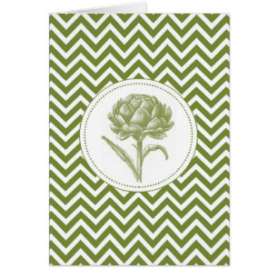 moderne Vintage Artischocke