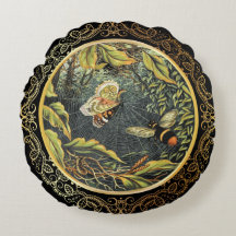 Moderne Vintage Bienen & Schmetterlinge im Spider'