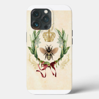 Moderne Vintage Botanische Königin iPhone 13 Pro Hülle