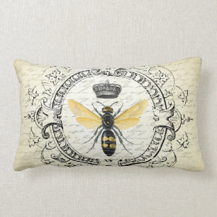 moderne Vintage französische Königin Lendenkissen