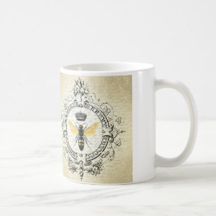 moderne Vintage französische Königinbiene Tasse