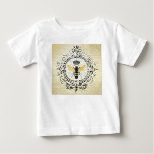 moderne vintage französische Königinnenbiene Baby T-shirt